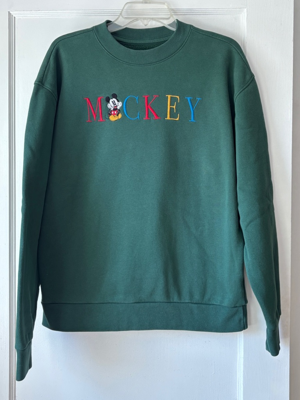 Hollister X Mickey Mouse Disney Embroidered Crewneck Sweatshirt
